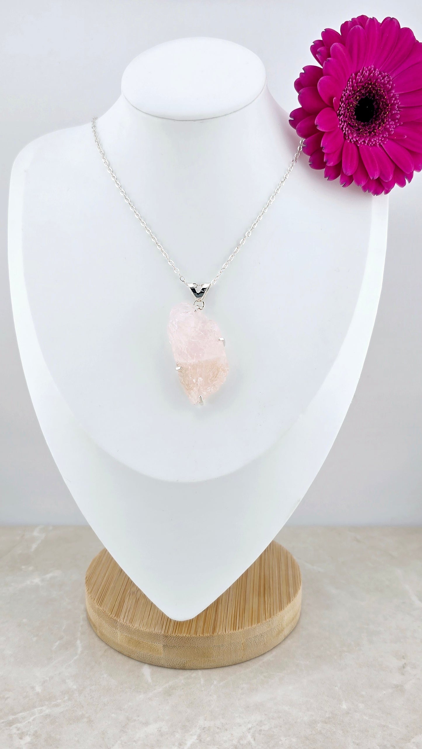 Petal Frost Necklace