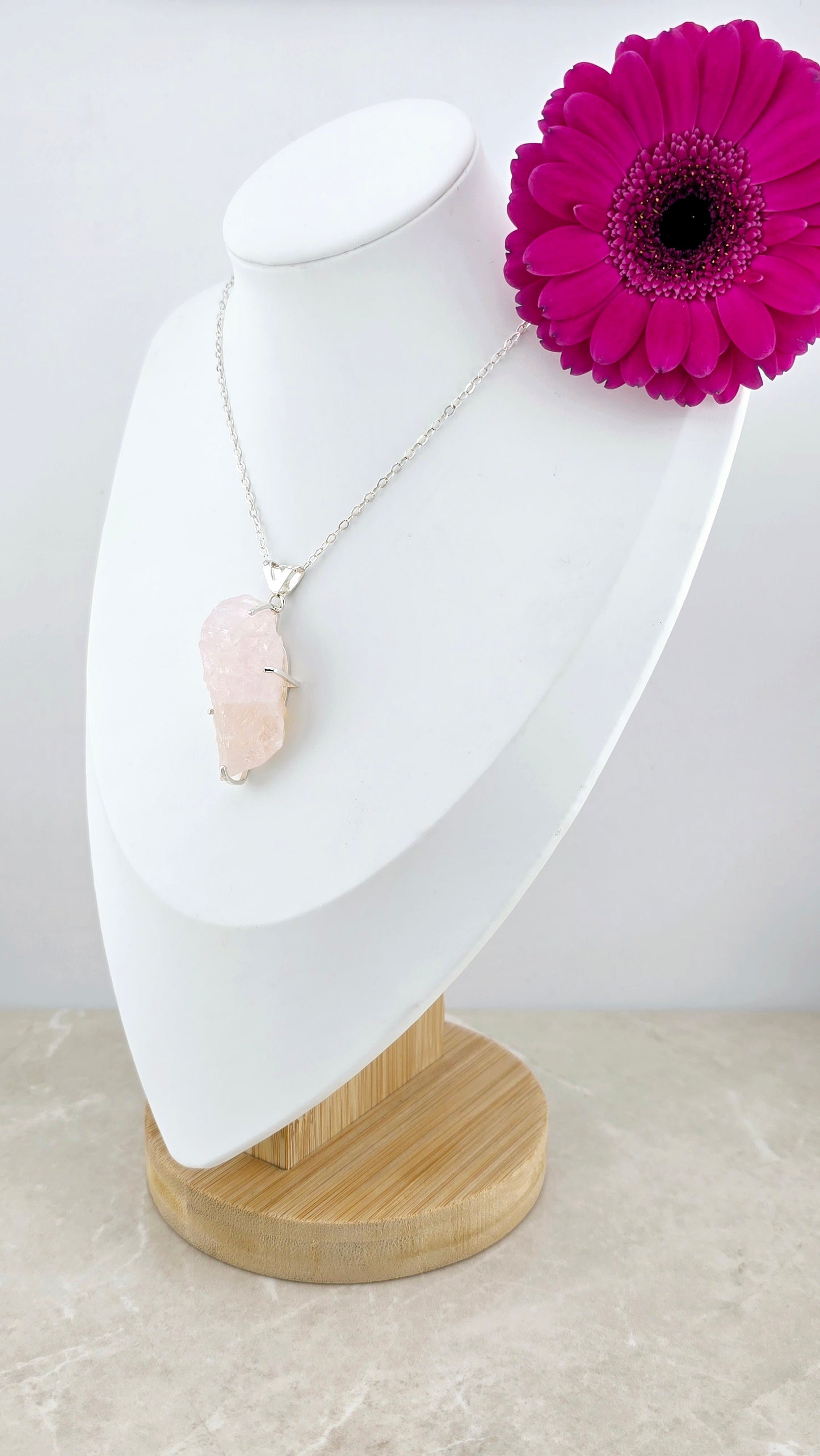 Petal Frost Necklace