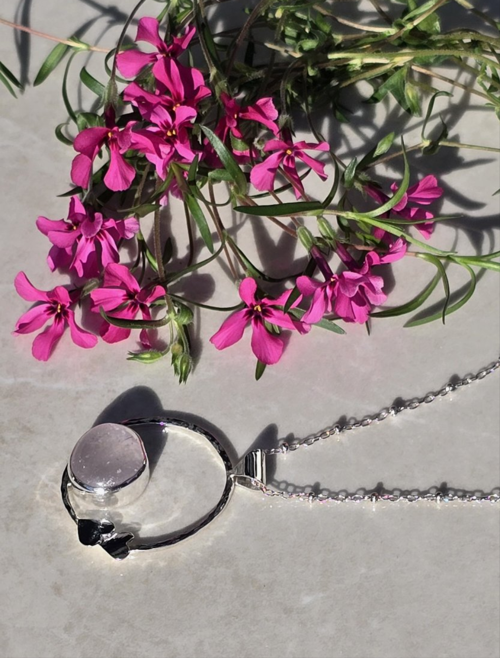Blush Moon Necklace