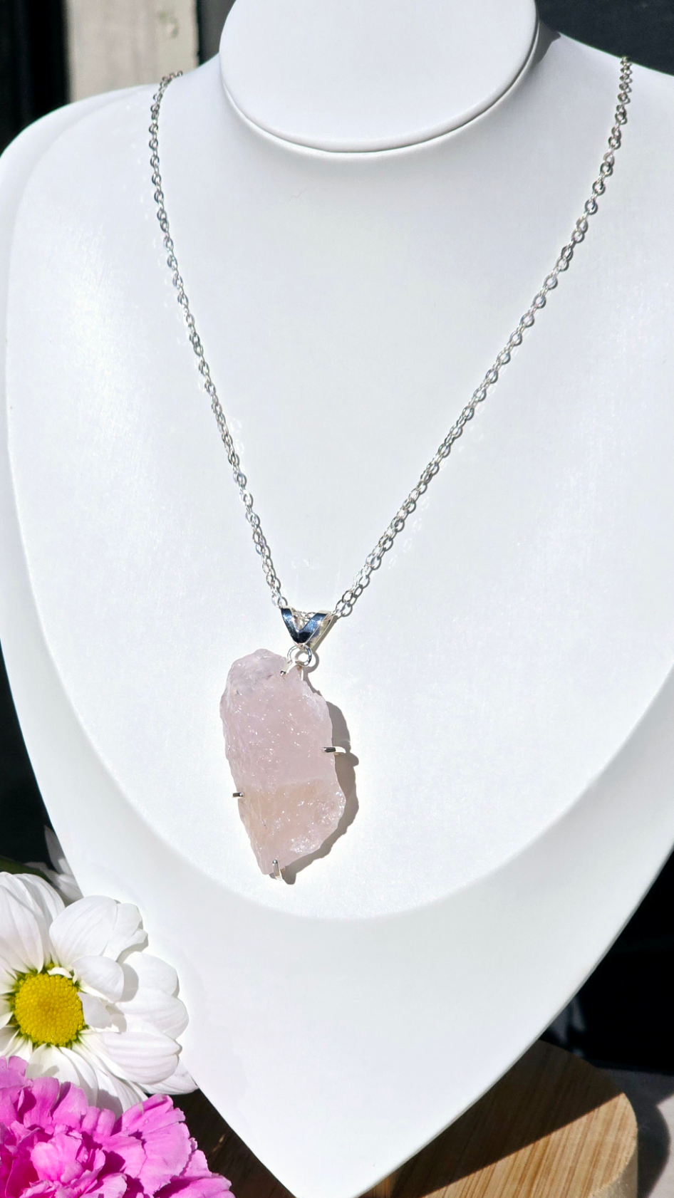 Petal Frost Necklace