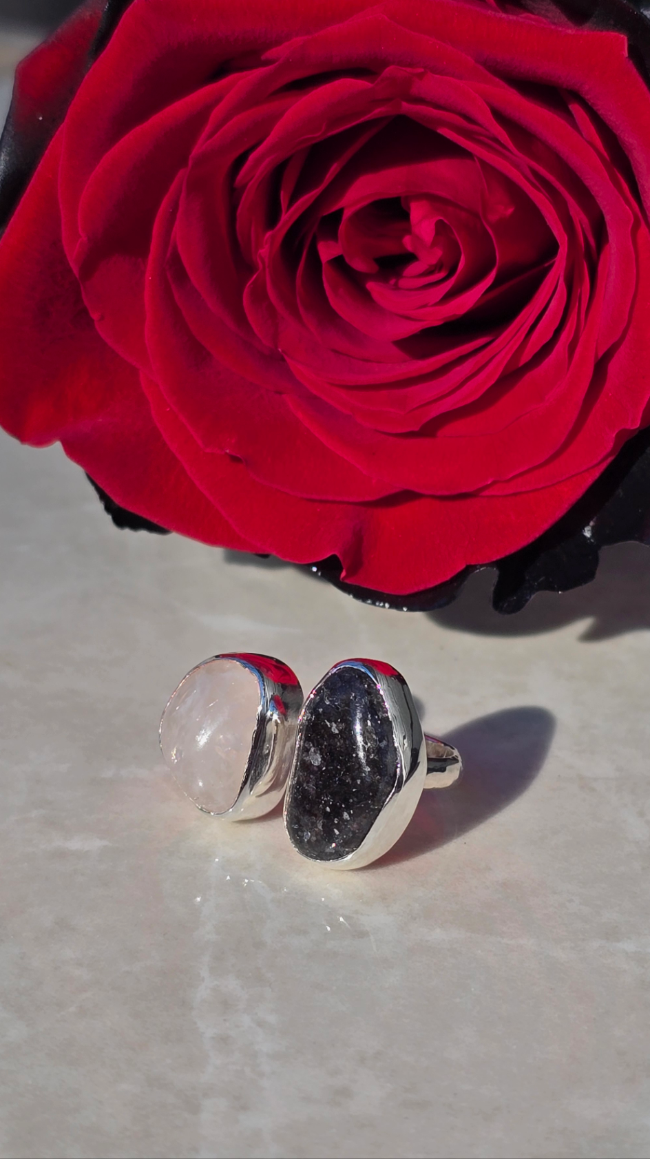 Midnight Rose Ring