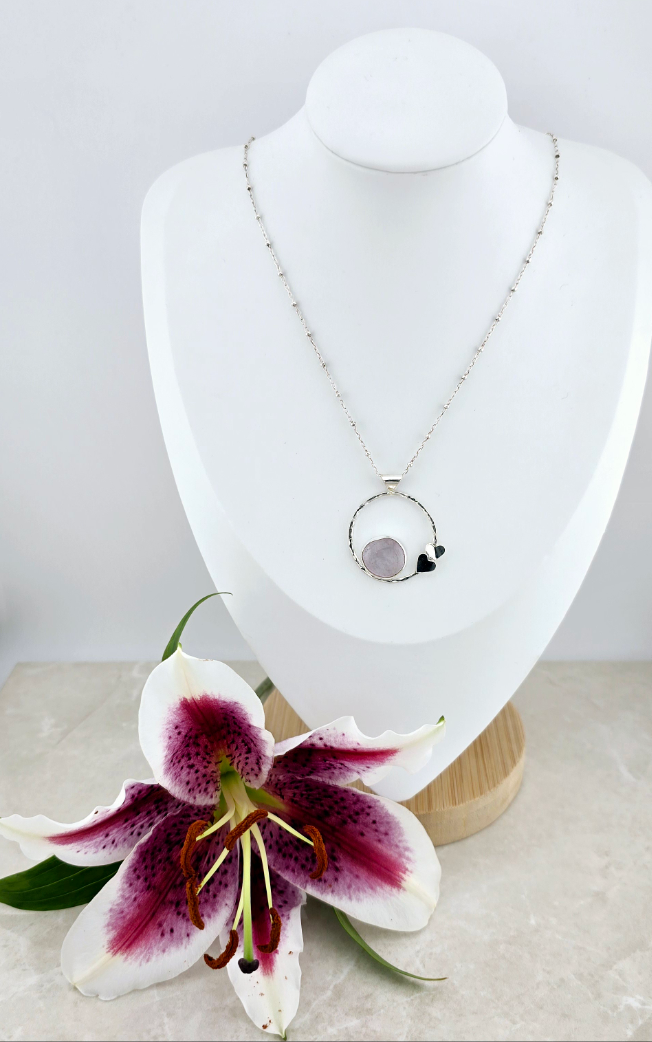 Blush Moon Necklace