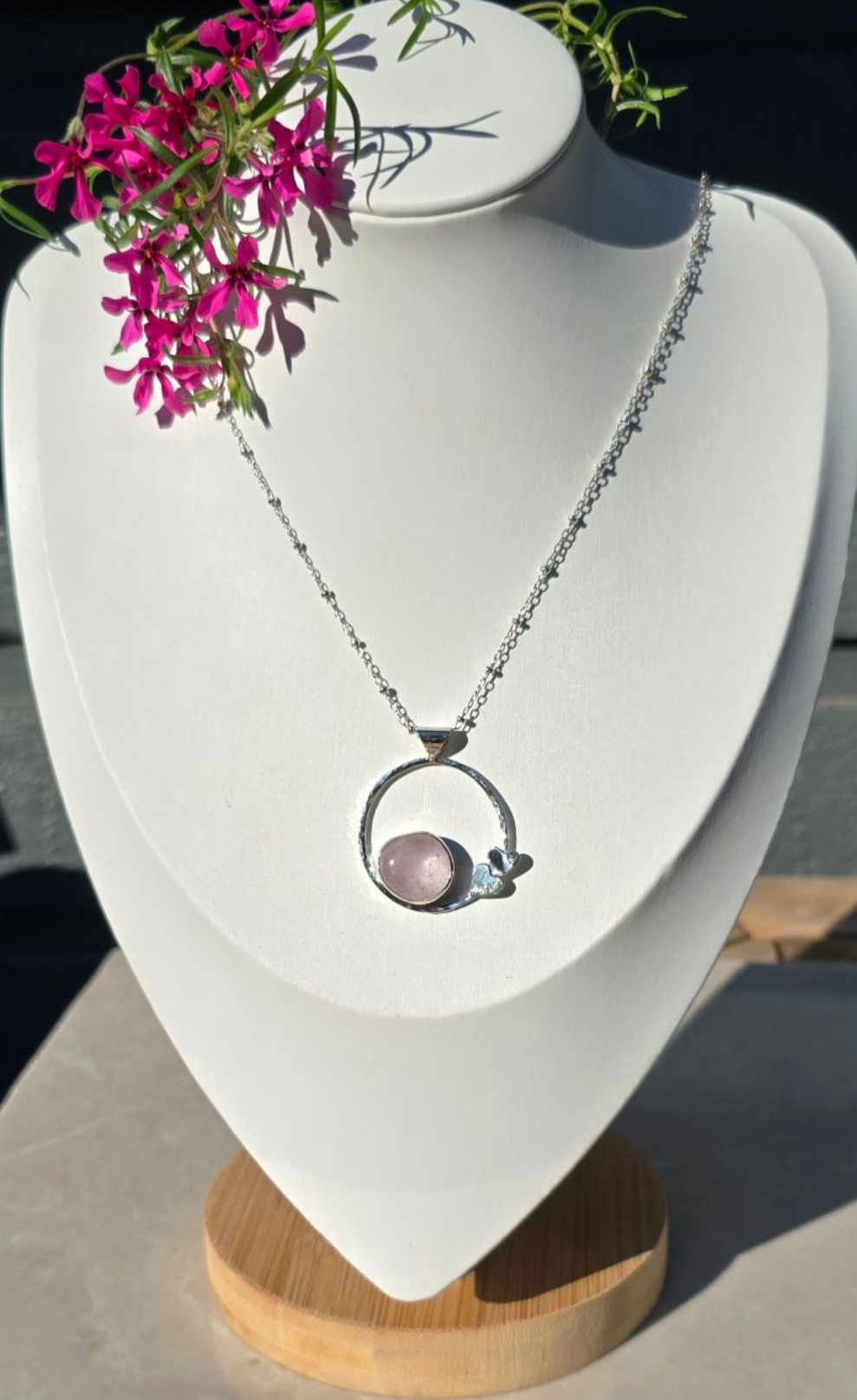 Blush Moon Necklace