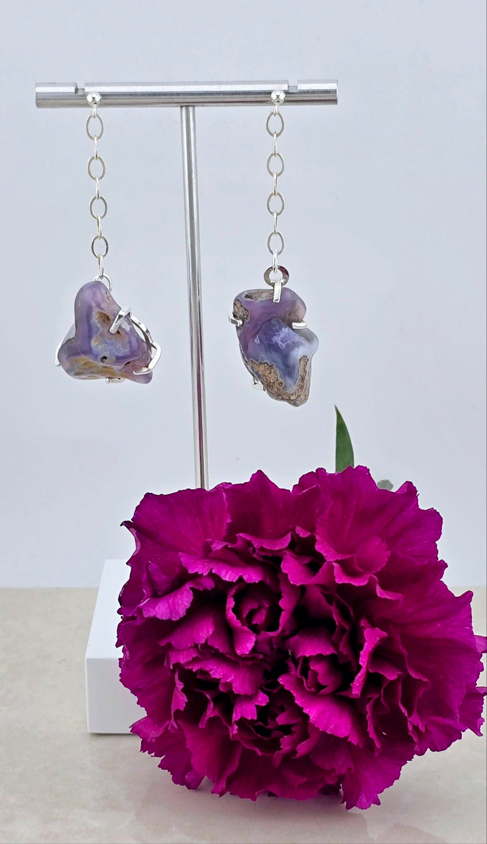 Violet Mist Earrings
