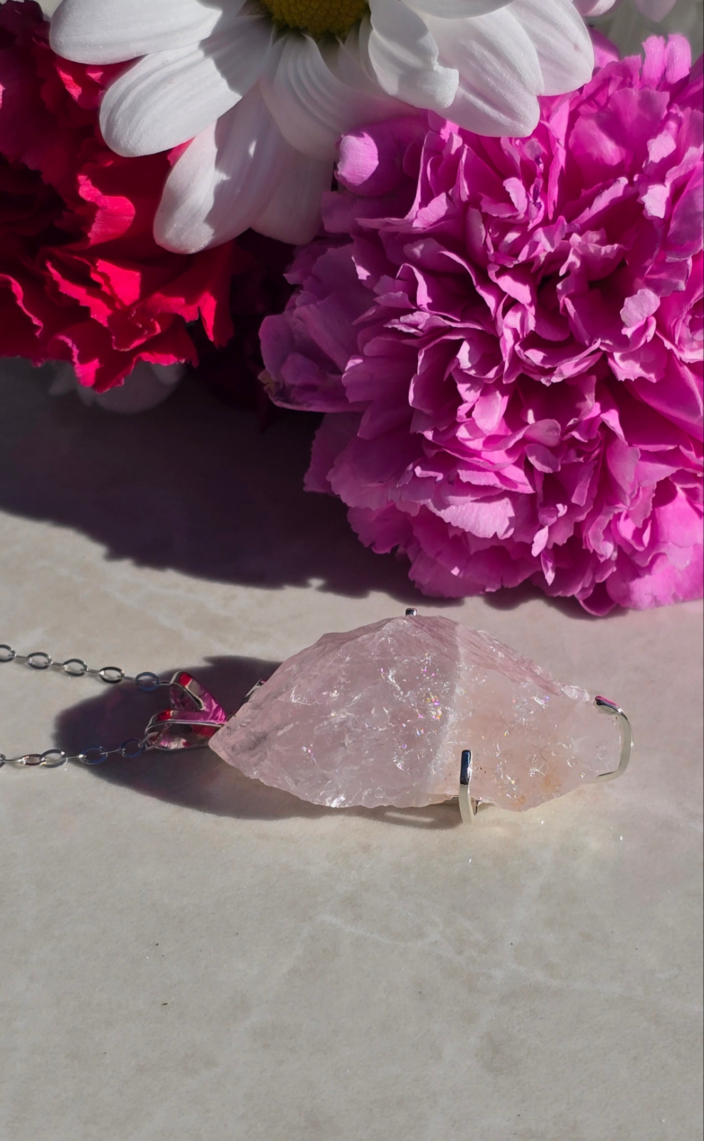 Petal Frost Necklace