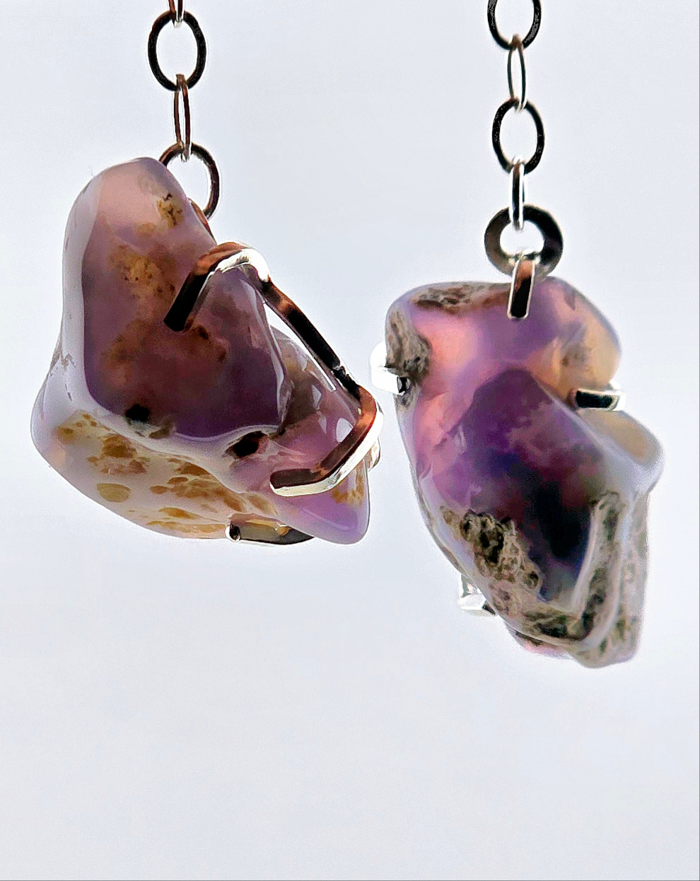 Violet Mist Earrings