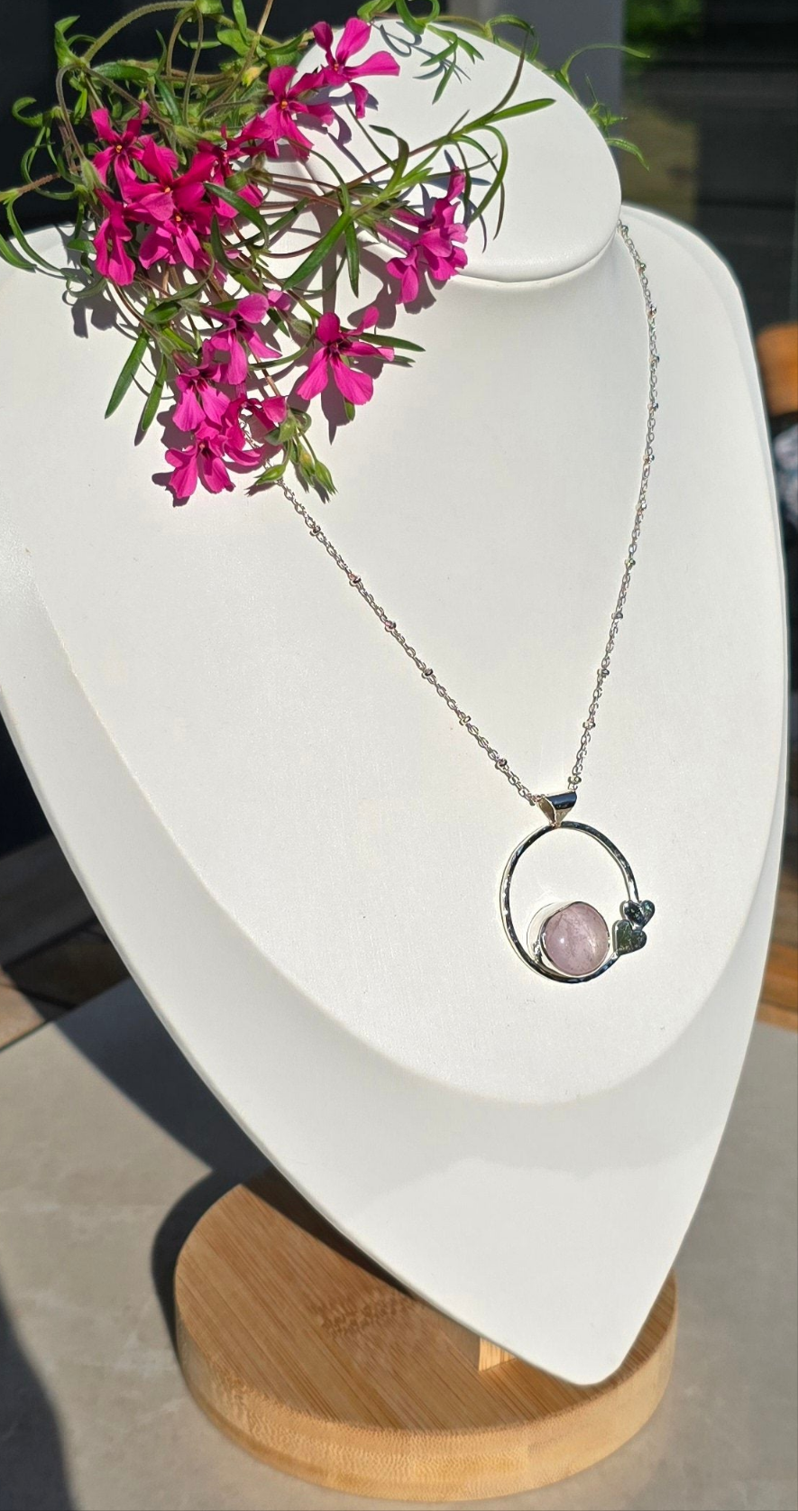 Blush Moon Necklace