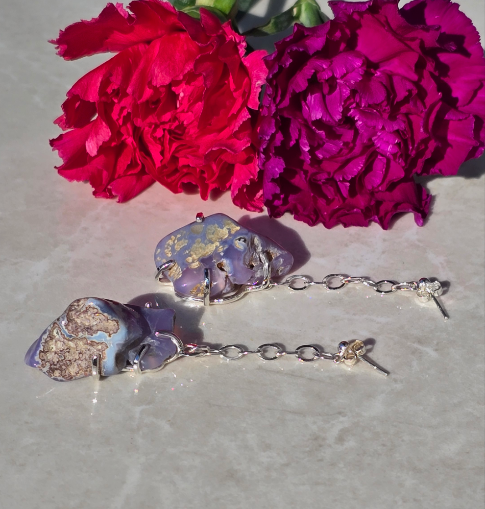 Violet Mist Earrings