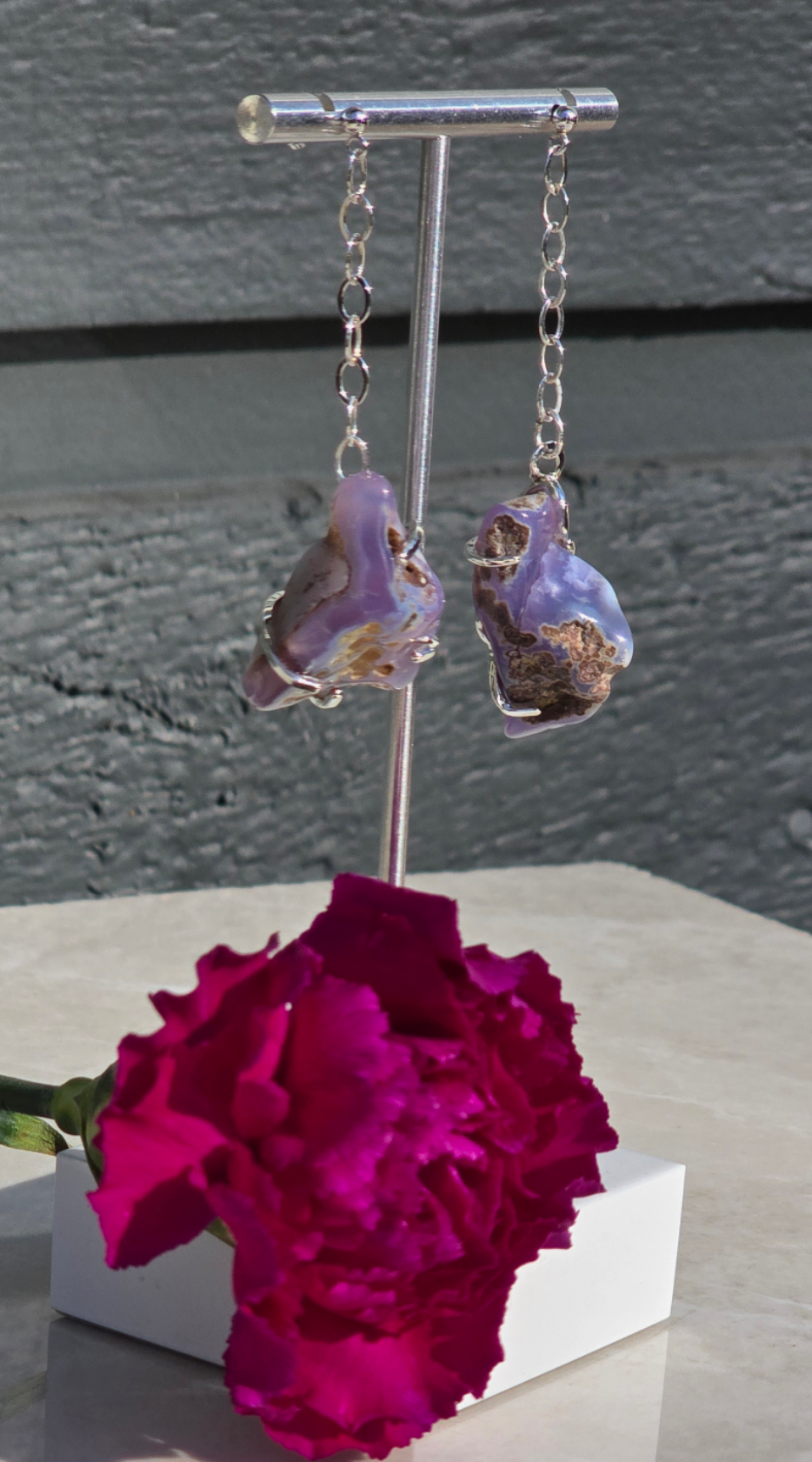 Violet Mist Earrings