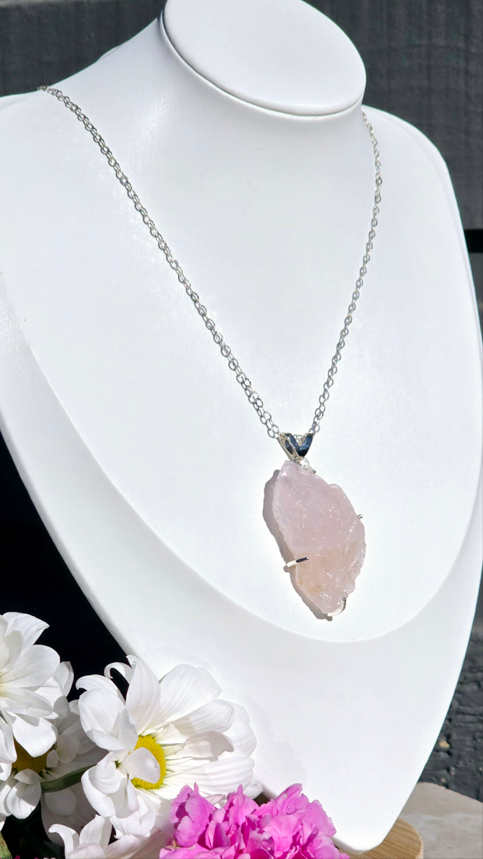 Petal Frost Necklace