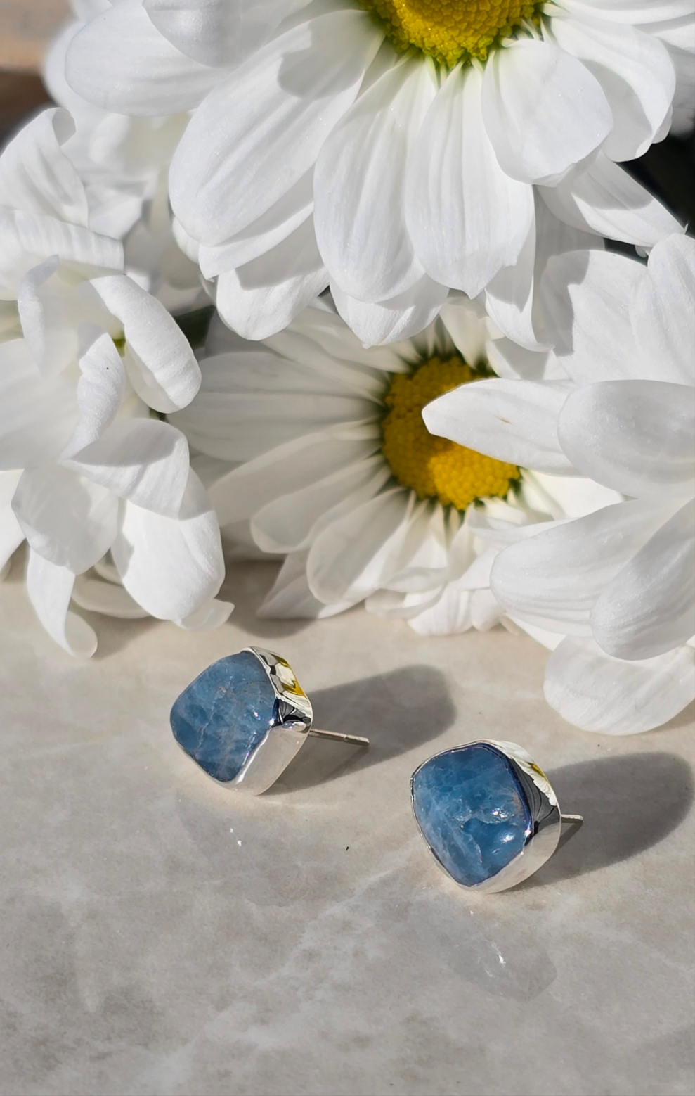 Ocean Breeze Stud Earrings
