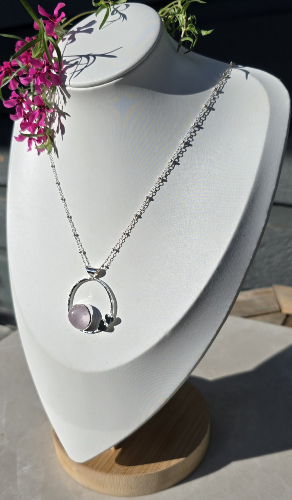 Blush Moon Necklace