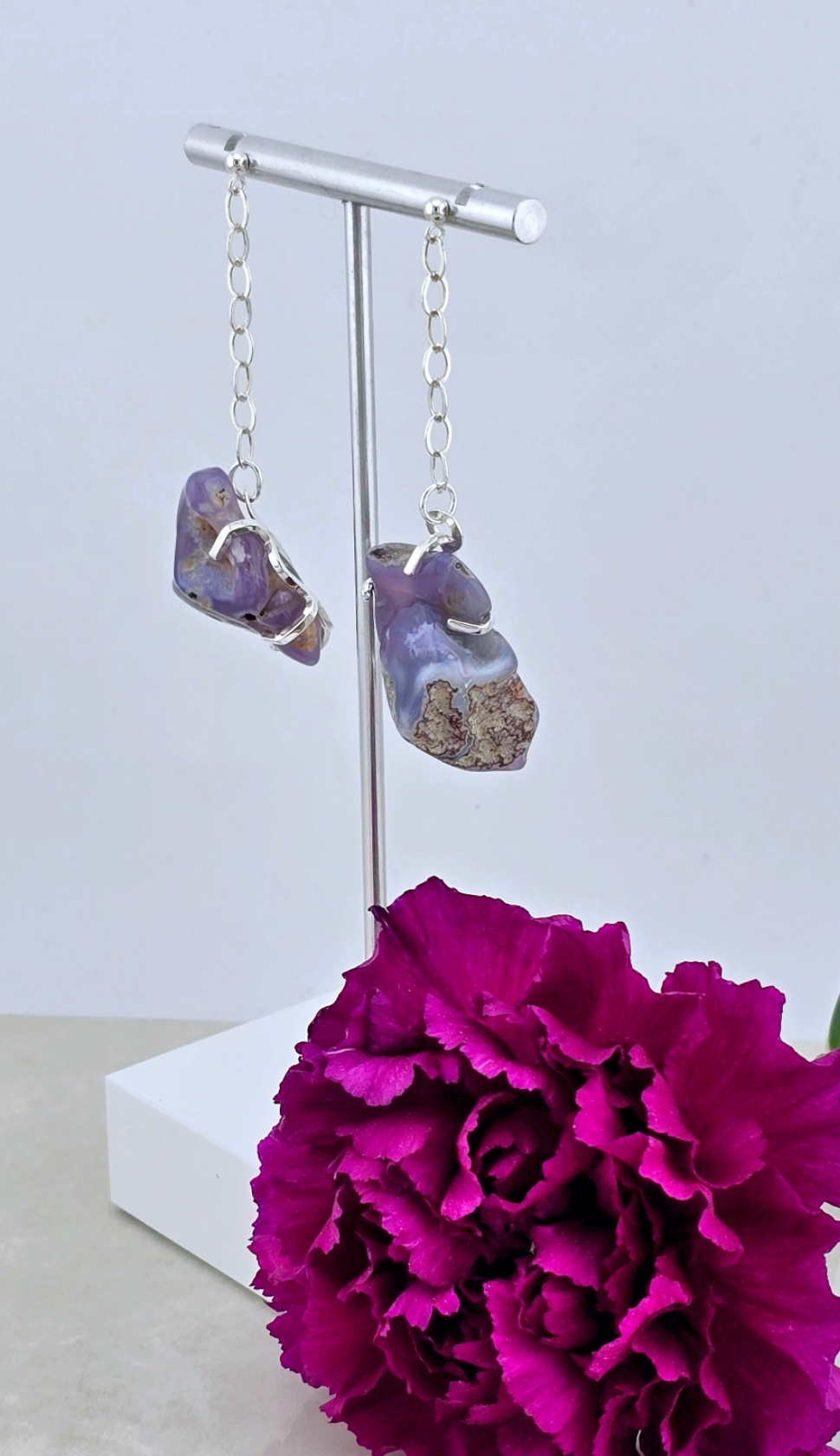 Violet Mist Earrings