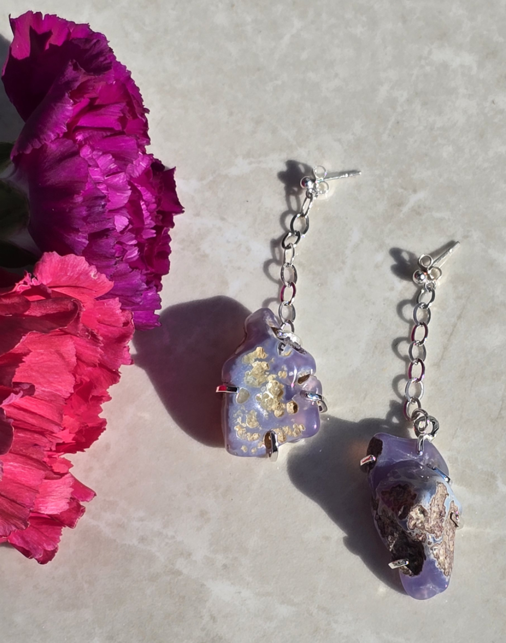 Violet Mist Earrings