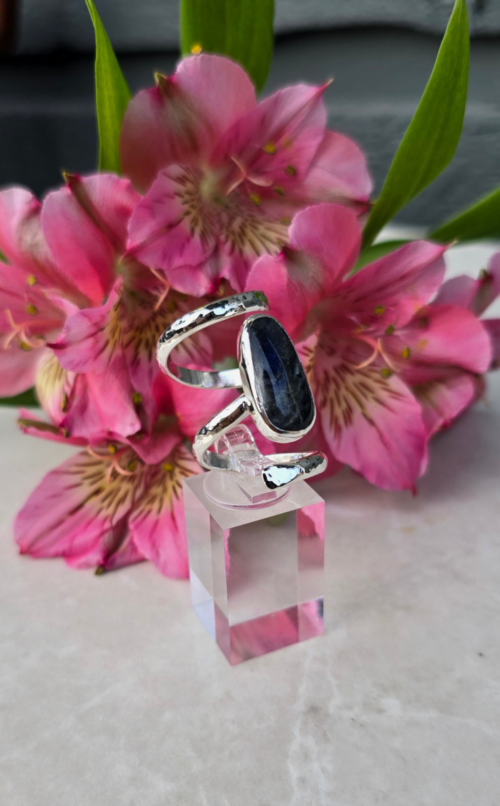Elara Labradorite Ring