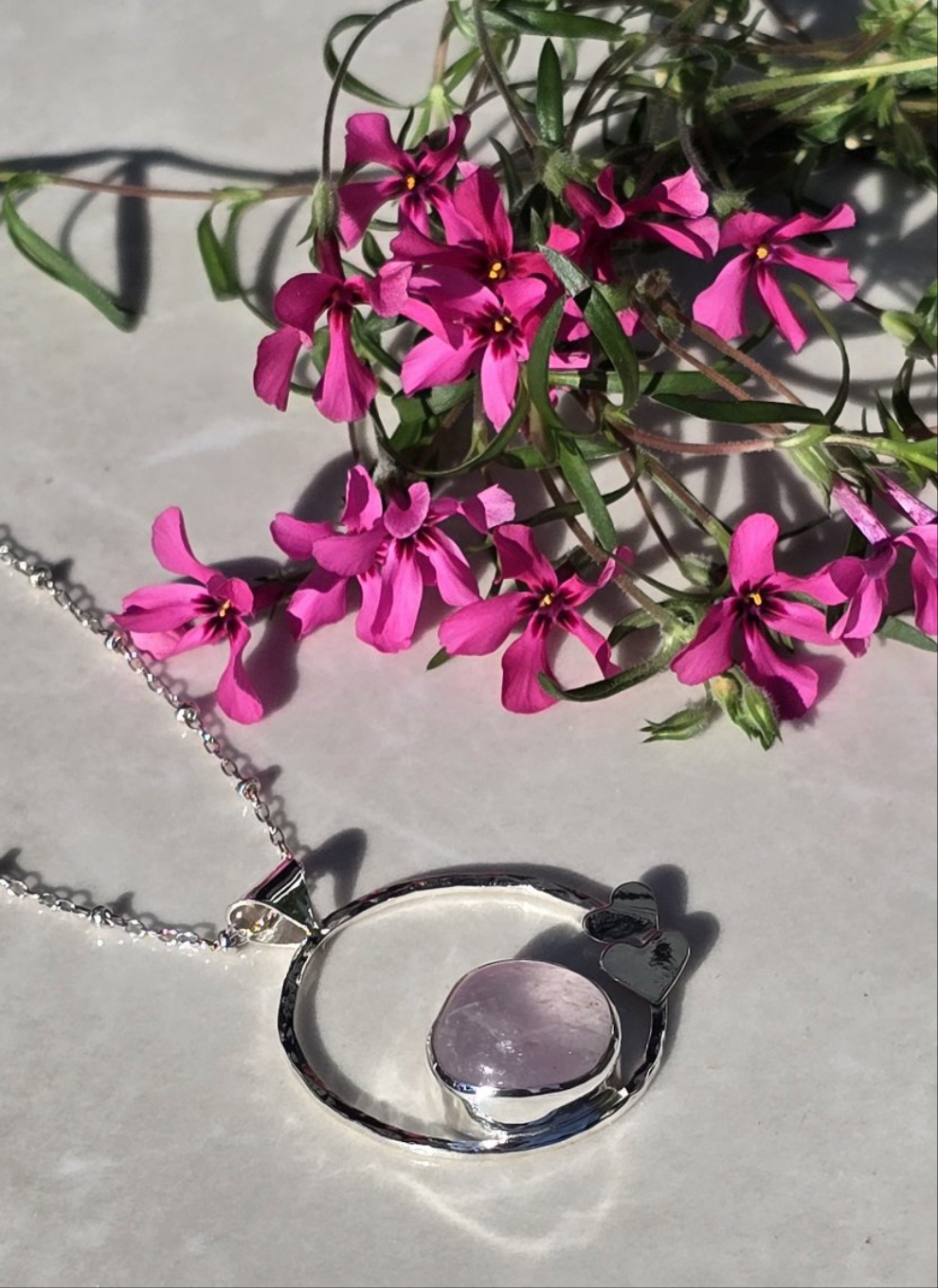 Blush Moon Necklace