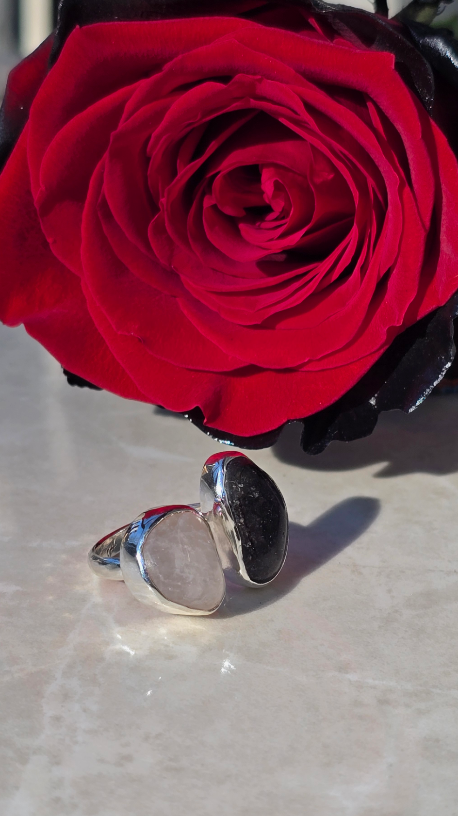 Midnight Rose Ring
