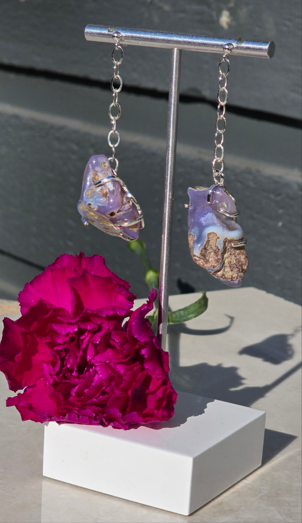 Violet Mist Earrings