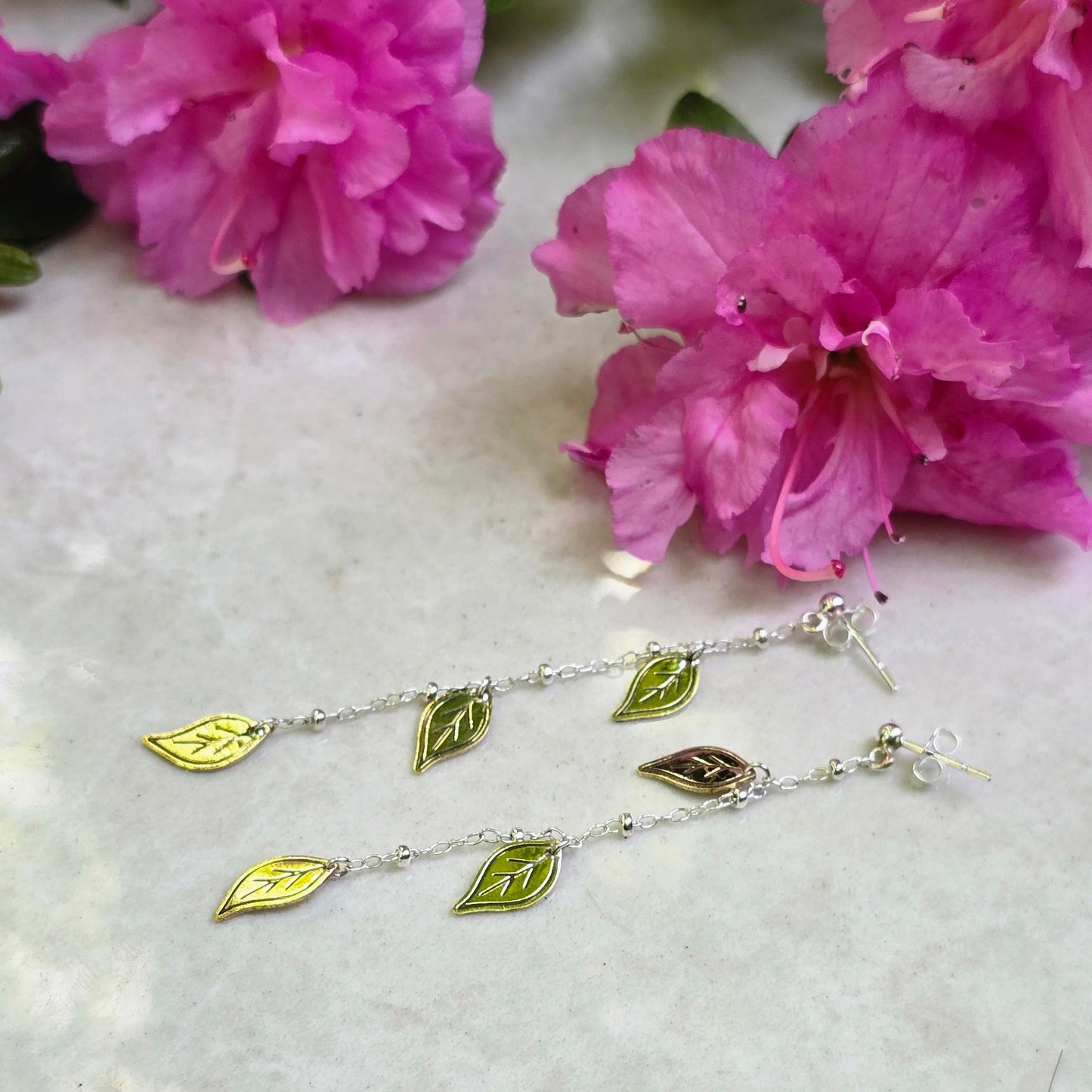 Whispering Grove Dangle Earrings