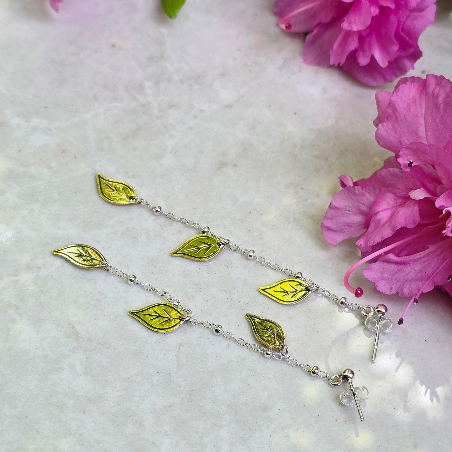 Whispering Grove Dangle Earrings