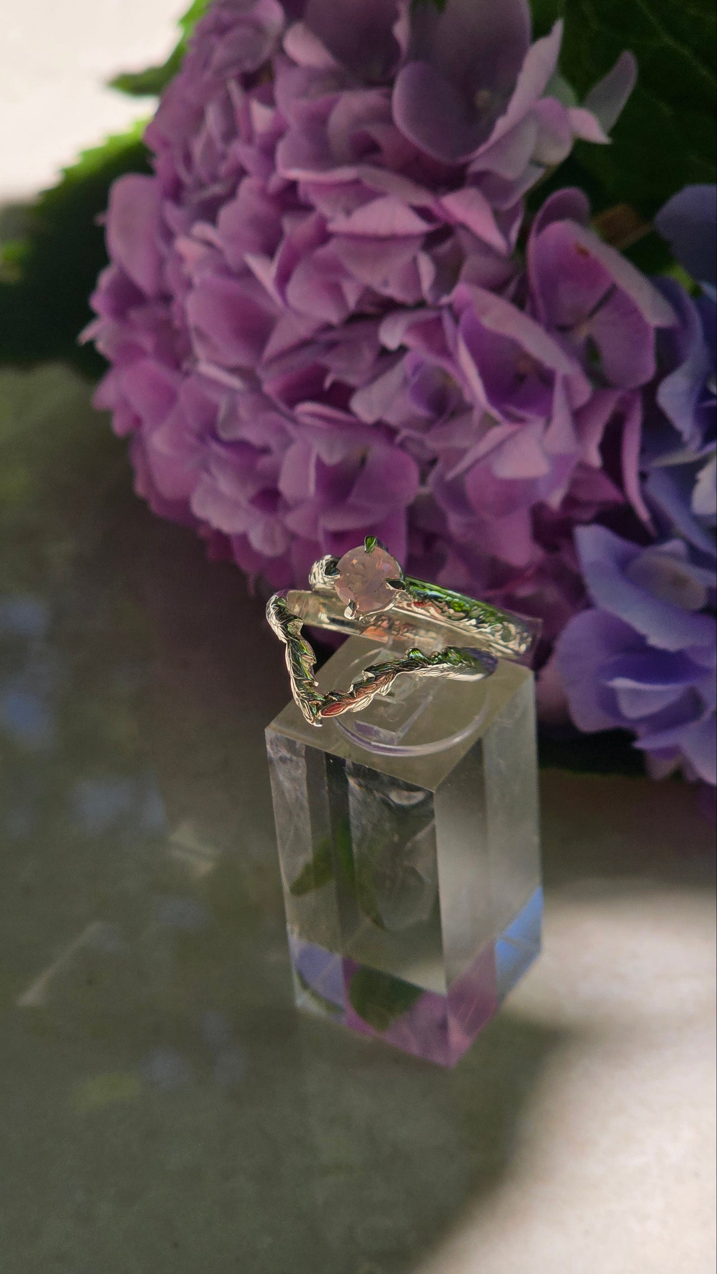 Bloom & Vine Stacking Ring Set