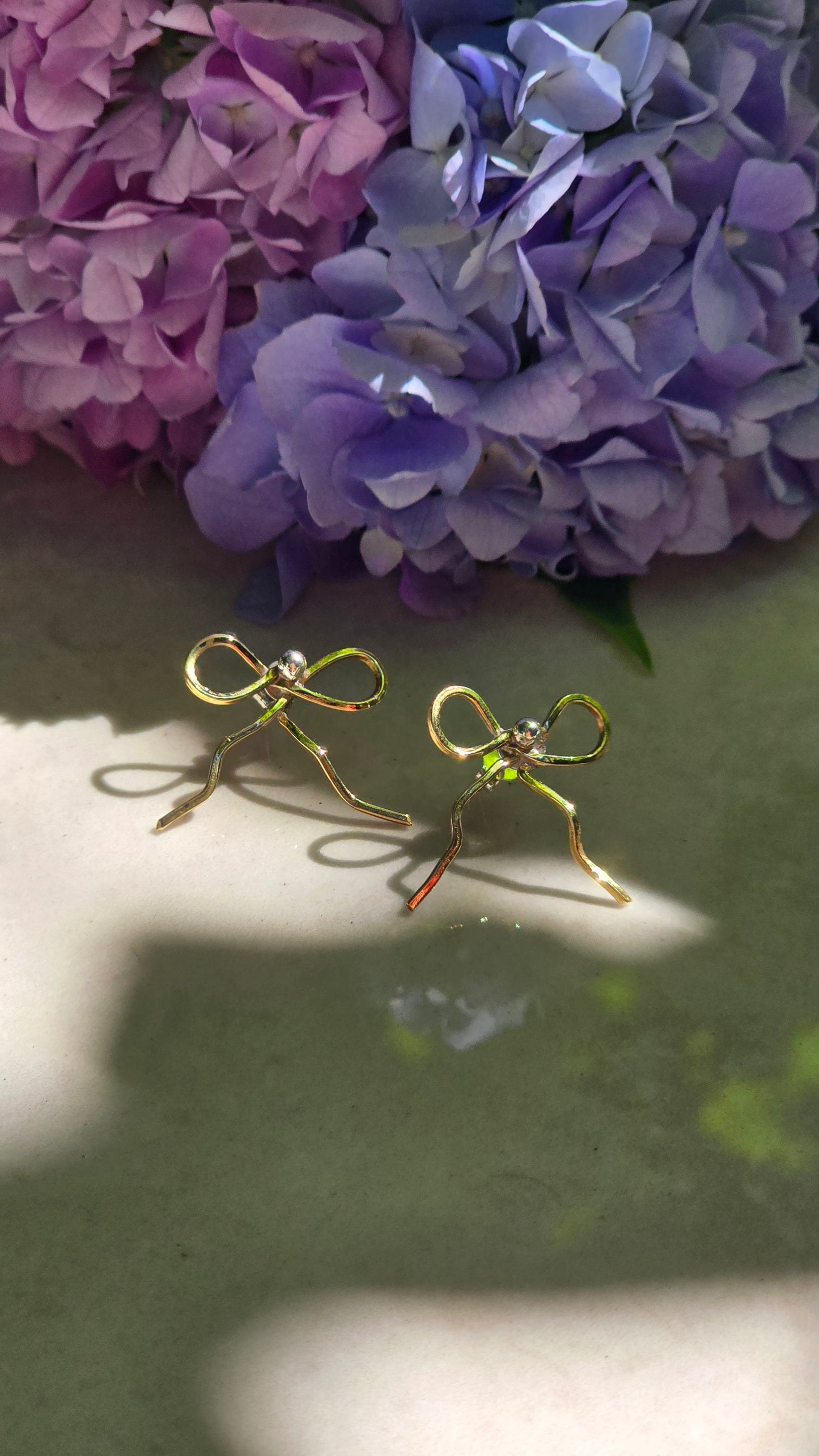 Keepsake Bow Studs