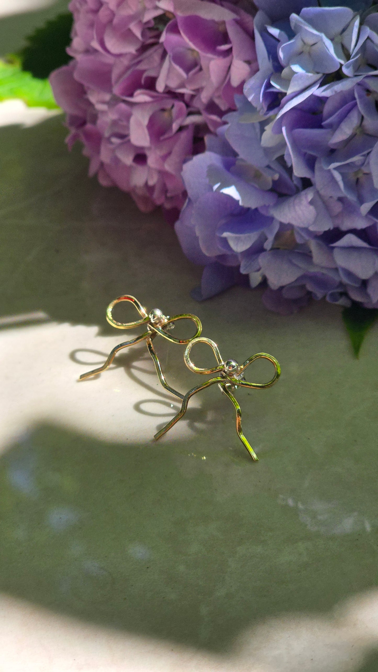 Keepsake Bow Studs