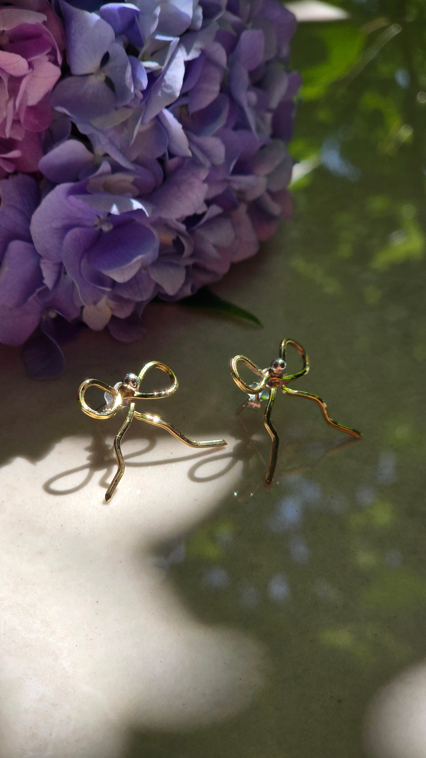 Keepsake Bow Studs